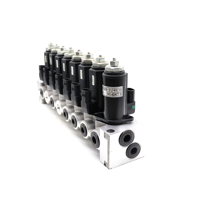 Kobelco SK200-8 SK210-8 SK240-8 Solenoid Valve Assembly Solenoid Valve Base (3).jpg